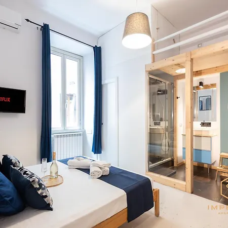 Imperium Vittorio - 4 Bdr, Center, 100mt To Train Station, Pvt Bathrooms, A-c روما