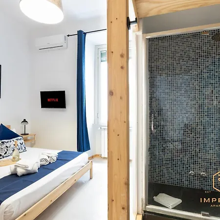 Imperium Vittorio - 4 Bdr, Center, 100mt To Train Station, Pvt Bathrooms, A-c 3* Rome